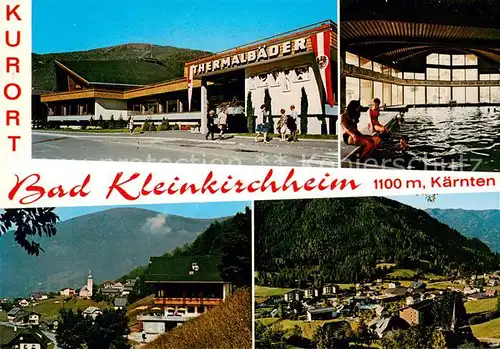 AK / Ansichtskarte Bad_Kleinkirchheim_Kaernten Thermalhallenbaeder Panorama Bad_Kleinkirchheim