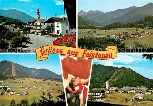 AK / Ansichtskarte Faistenau_Salzburg Ortspartie Panorama Teilansichten Faistenau_Salzburg