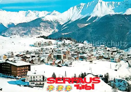AK / Ansichtskarte Serfaus_Tirol Panorama Serfaus Tirol