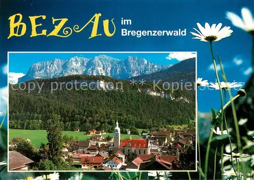 AK / Ansichtskarte Bezau_Vorarlberg Panorama Bregenzerwald Bezau Vorarlberg