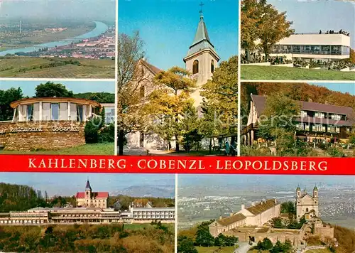 AK / Ansichtskarte Kahlenberg_Wien Restaurant Cobenzl Leopoldsberg Kahlenberg_Wien