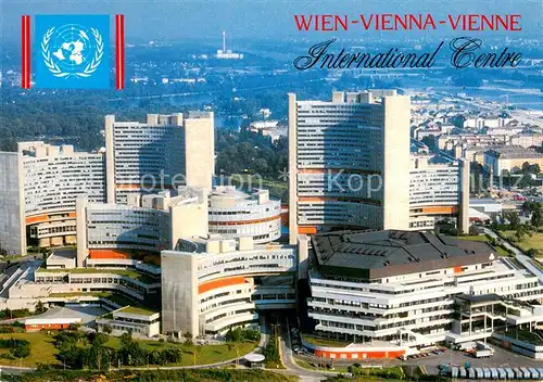 AK / Ansichtskarte Wien International Centre Wien