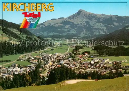 AK / Ansichtskarte Kirchberg_Tirol mit Kitzbueheler Horn Kirchberg Tirol