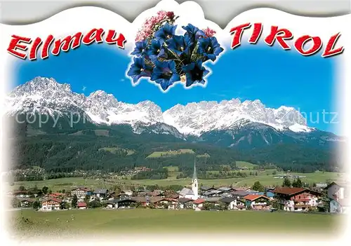 AK / Ansichtskarte Ellmau_Tirol Panorama Ellmau Tirol