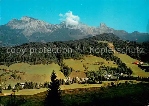 AK / Ansichtskarte Annaberg Lungoetz Panorama mit Bischofmuetze Annaberg Lungoetz