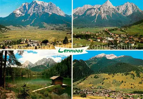 AK / Ansichtskarte Lermoos_Tirol Fliegeraufnahmen Seepanorama Lermoos Tirol
