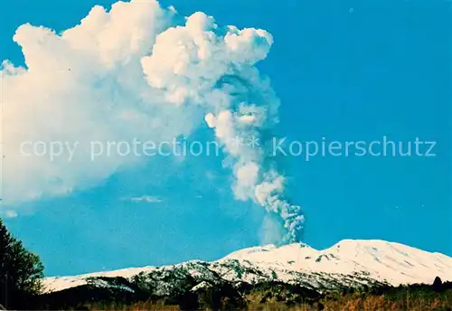 AK / Ansichtskarte Etna_Vulcano in Eruzione 