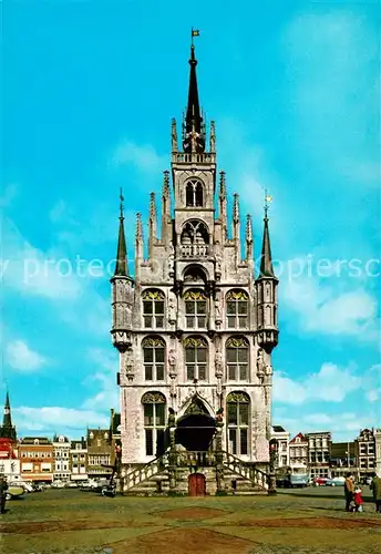 AK / Ansichtskarte Gouda Stadhuis Gouda