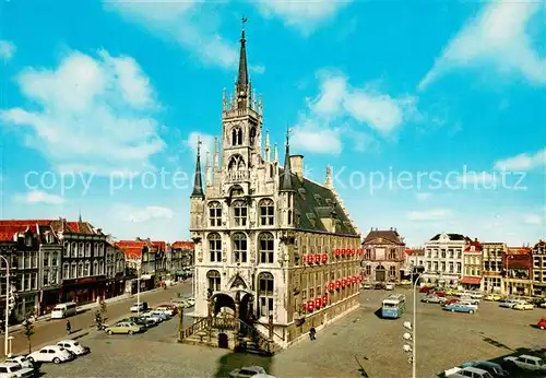 AK / Ansichtskarte Gouda Stadhuis Gouda