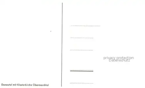 AK / Ansichtskarte Obermarchtal Donautal mit Klosterkirche Obermarchtal