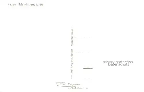AK / Ansichtskarte Meiringen_BE Kirche Meiringen BE