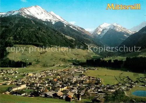 AK / Ansichtskarte Mittersill_Oberpinzgau Fliegeraufnahme Mittersill Oberpinzgau