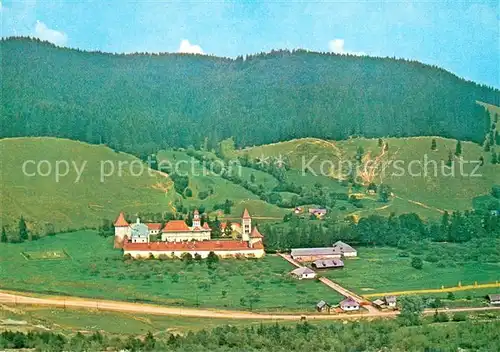AK / Ansichtskarte Manastirea_Putna Fliegeraufnahme 