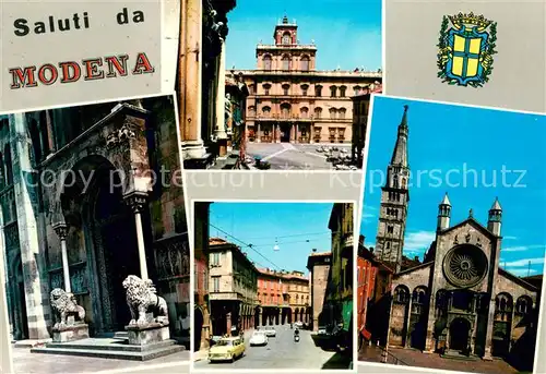 AK / Ansichtskarte Modena_Emilia Romagna Duomo Porta Regina Piazzale Roma Modena Emilia Romagna