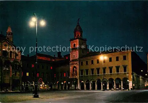 AK / Ansichtskarte Modena_Emilia Romagna Piazza Grande Notturna Modena Emilia Romagna
