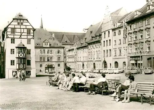 AK / Ansichtskarte Cheb_Eger Marktplatz 