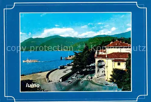 AK / Ansichtskarte Luino_Lago Maggiore Panorama Luino_Lago Maggiore