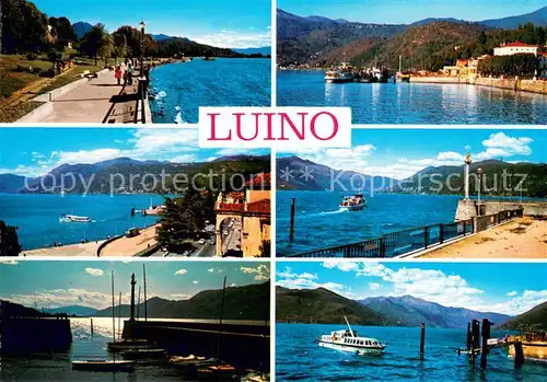 AK / Ansichtskarte Luino_Lago Maggiore Teilansichten Luino_Lago Maggiore