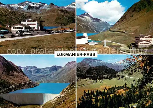 AK / Ansichtskarte Lukmanierpass Hospezi S Maria Stausee Piano di Segno Lukmanierpass