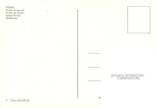 AK / Ansichtskarte Formia Riviera di Levante Formia