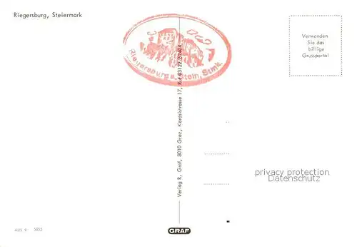 AK / Ansichtskarte Riegersburg Panorama Riegersburg