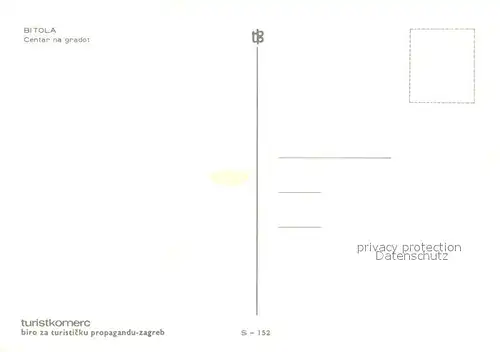 AK / Ansichtskarte Bitola_Bitolj Centar na gradot Bitola_Bitolj