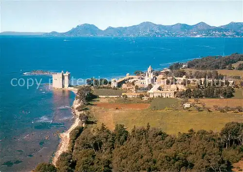 AK / Ansichtskarte Cannes_Alpes Maritimes Iles de Lerins Monastere St Honorat L Esterel Cannes Alpes Maritimes