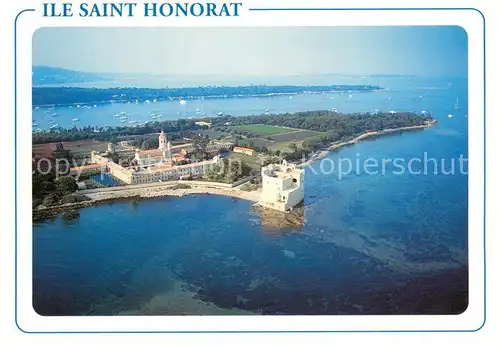 AK / Ansichtskarte Ile_Saint Honorat_Alpes_Maritimes Vue aerienne Ile_Saint Honorat