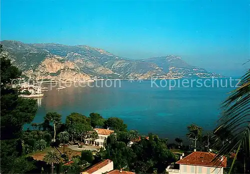 AK / Ansichtskarte Saint Jean Cap Ferrat Vue de Cap dAil et de la Villa Kerylos Saint Jean Cap Ferrat