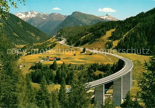 AK / Ansichtskarte Wipptal_Suedtirol Brennerautobahn Oberbergtalbruecke Luegbruecke Kraxentrager Wolfendorn Wipptal Suedtirol