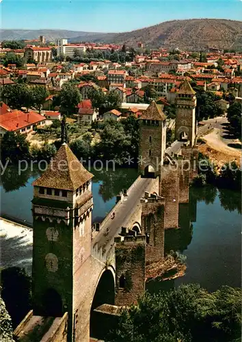 AK / Ansichtskarte Cahors Le Pont Valentre Cahors