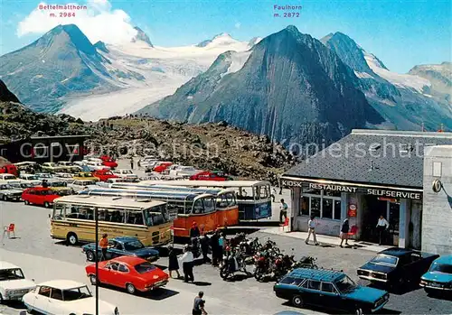 AK / Ansichtskarte Nufenenpass Parkplatz Bettelmatthorn Faulhorn Nufenenpass