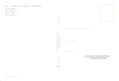 AK / Ansichtskarte Viana_do_Castelo Vista aerea Viana_do_Castelo