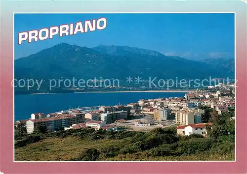 AK / Ansichtskarte Propriano Panorama Propriano