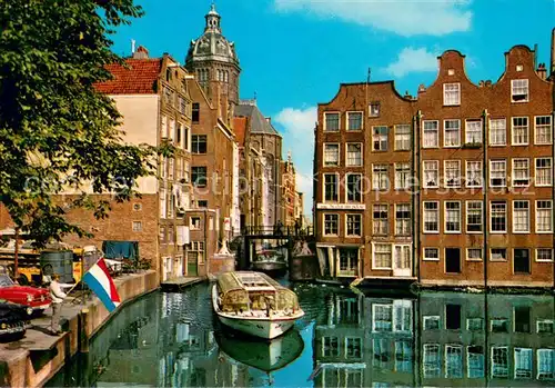 AK / Ansichtskarte Amsterdam_Niederlande Der kleine Kolk Amsterdam_Niederlande