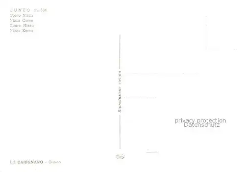 AK / Ansichtskarte Cuneo Corso Nizza Cuneo
