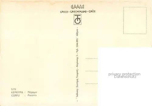 AK / Ansichtskarte Corfu_Korfu Perama Corfu Korfu
