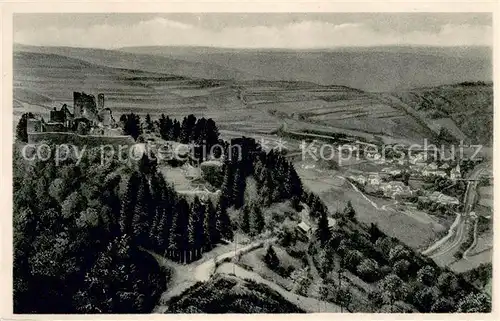 AK / Ansichtskarte Bourscheid_Luxembourg avec sur Michelau Bourscheid Luxembourg