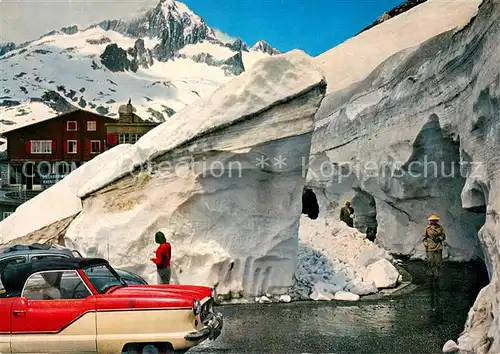 AK / Ansichtskarte Rhonegletscher_Glacier_du_Rhone Hotel Belvedere  Rhonegletscher_Glacier