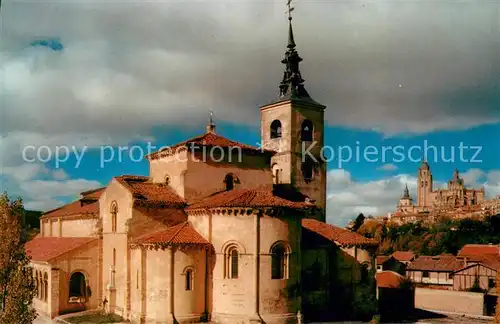 AK / Ansichtskarte Segovia Iglesia de San Millan Segovia