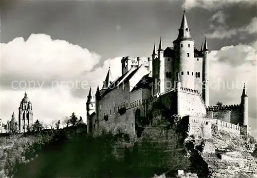 AK / Ansichtskarte Segovia El Alcazar Segovia
