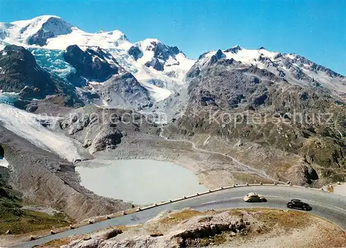 AK / Ansichtskarte Sustenstrasse Gw?chterhorn und Tierberge Sustenstrasse