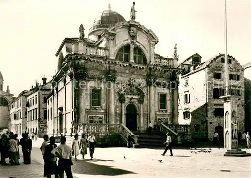 AK / Ansichtskarte Dubrovnik_Ragusa Kirche Dubrovnik Ragusa