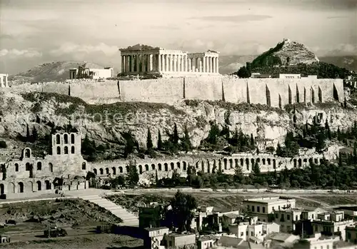 AK / Ansichtskarte Athenes_Athen Akropolis Athenes Athen