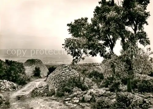 AK / Ansichtskarte Gordes Cabanes en pierres Gordes