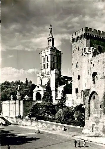 AK / Ansichtskarte Avignon_Vaucluse Tour Campane et Notre des Doms Avignon Vaucluse