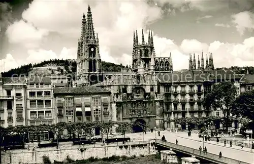 AK / Ansichtskarte Burgos Arco de Santa Maria Burgos