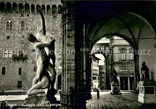 AK / Ansichtskarte Firenze_Florenz Loggia dell Orcagna 