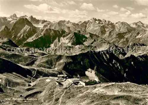 AK / Ansichtskarte Nebelhorn bei Oberstdorf Nebelhorn