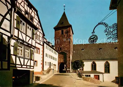 AK / Ansichtskarte Hirschhorn_Neckar Marktplatz Hirschhorn Neckar